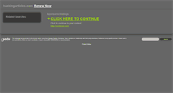 Desktop Screenshot of hackingarticles.com